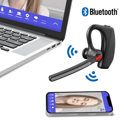 MIXX Mono Headset B10 trådløst med ENC-mikrofon, Sort