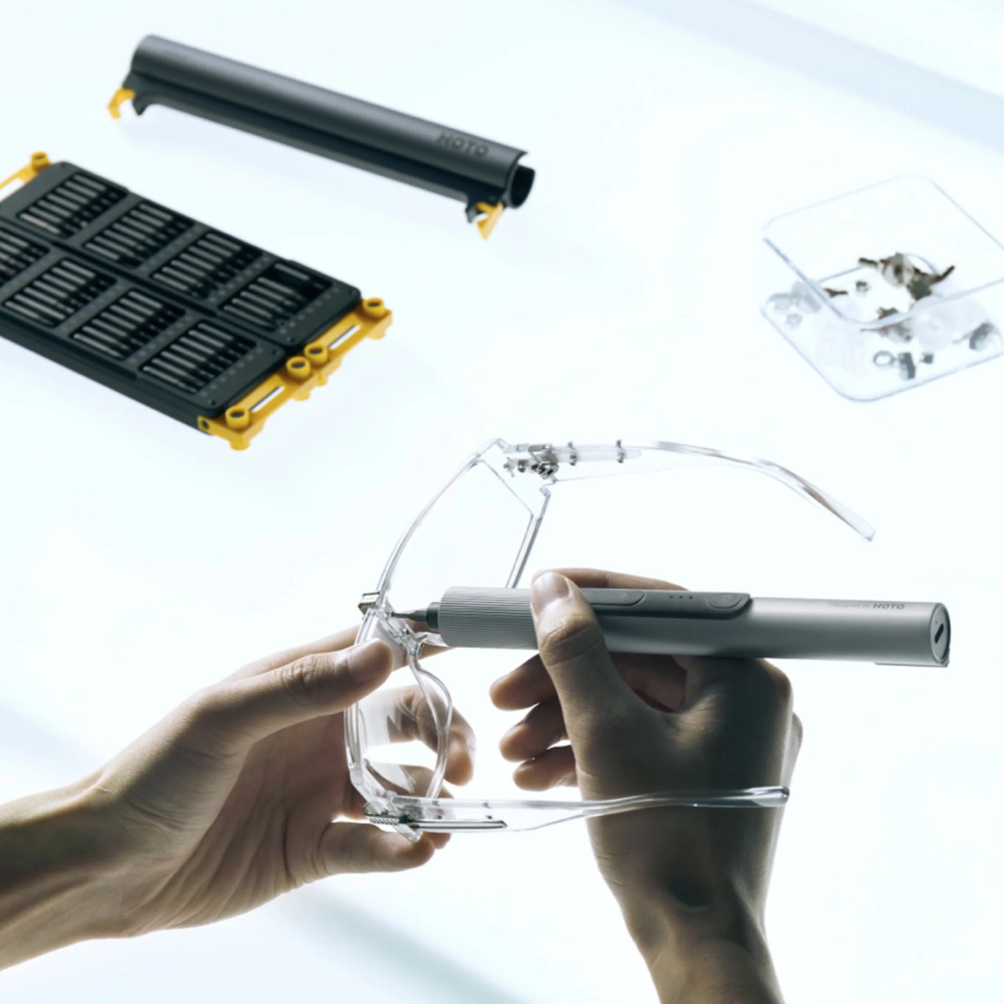 HOTO SNAPBLOQ S-A01 elektrisk præcisionsskruetrækker, 56 bits