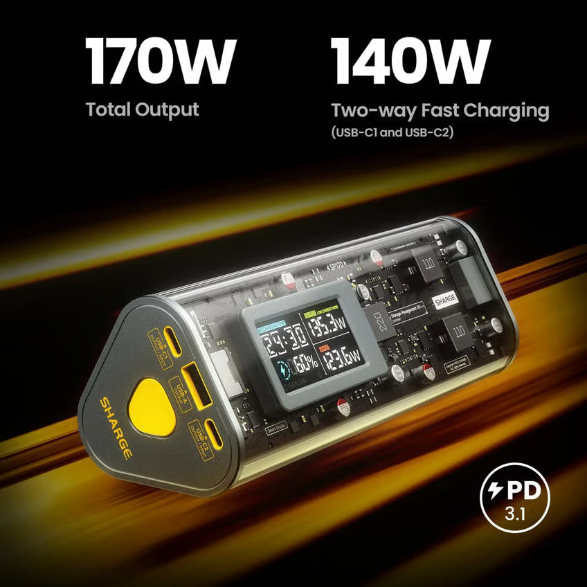 Shargeek 170 24000 mah PowerB