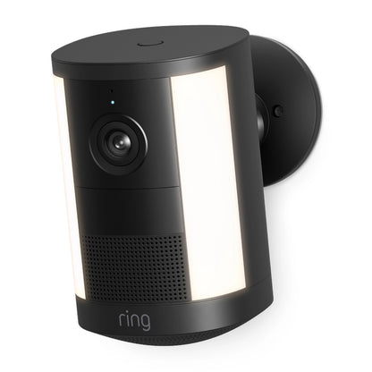 Ring Spotlight Cam Battery (2nd Gen) trådløst overvågningskamera, Sort
