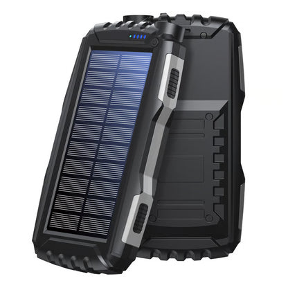Denver powerbank med solpanel og lommelygte, 20.000 mAh