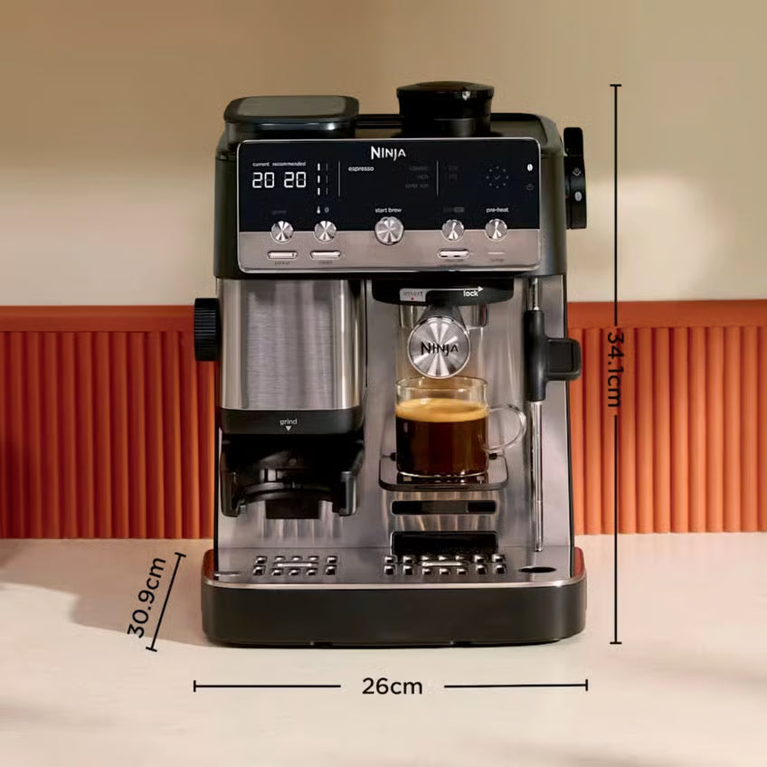 Ninja Luxe Café Mini espressomaskine med kværn og vægt
