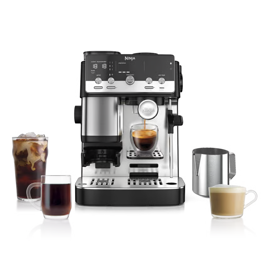 Ninja Luxe Café Mini espressomaskine med kværn og vægt