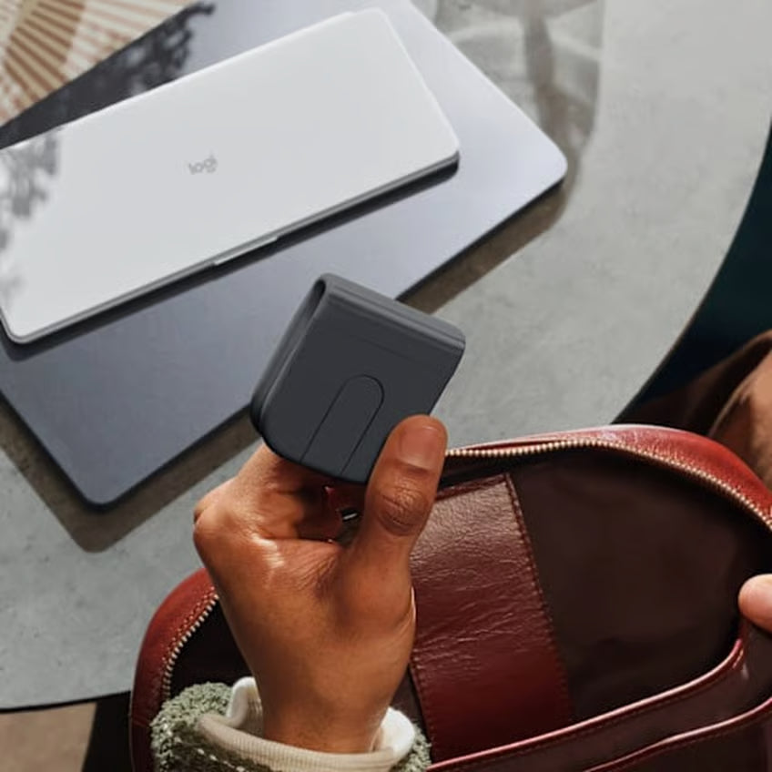 Logitech Mobi Fold sammenklappelig trådløs mus, Grafit