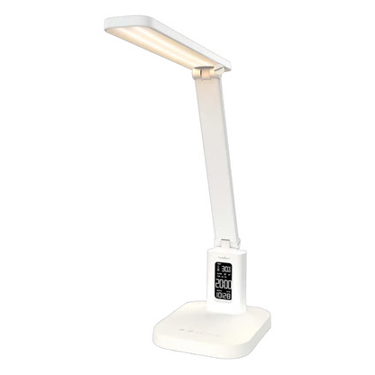 Nedis genopladelig LED-skrivebordslampe med display