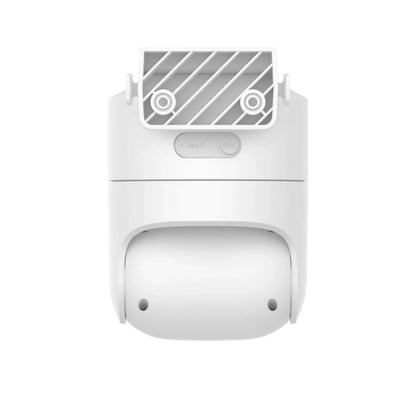 Eufy eufyCam C37 overvågningskamera, 2-pak med HomeBase Mini, hvid kuppel, flad fod, Type-C og Sync-knap, 2K-opløsning.