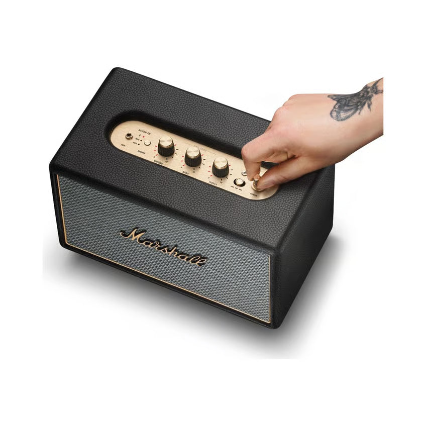 Marshall Acton IV Bluetooth-højttaler, Sort