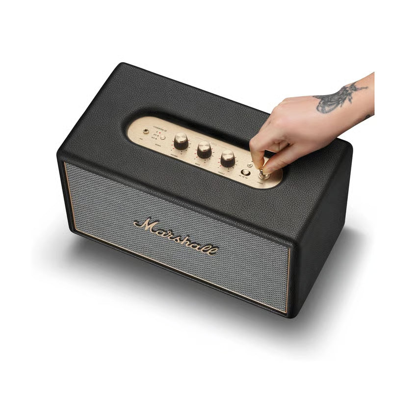 Marshall Stanmore IV Bluetooth-højttaler, Sort