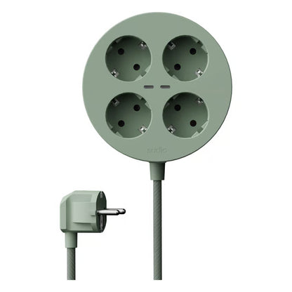 Sudio Block grenstik med GaN-opladning 30W, Grøn