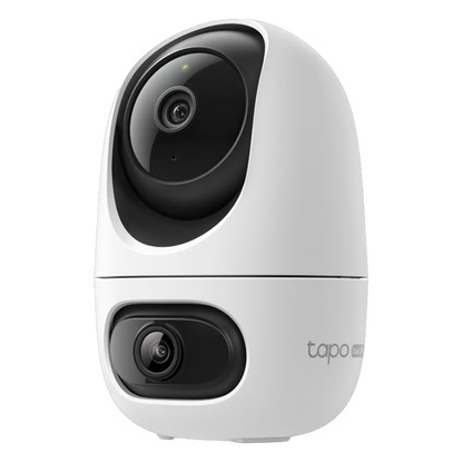 TP-Link Tapo C245D indendørskamera med dobbelt linse og AI-sporing