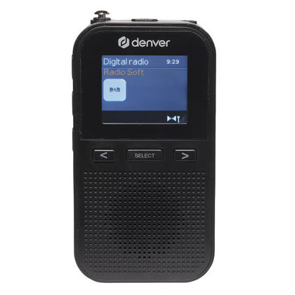 Denver DAH-126MK2 håndholdt DAB+/FM-radio, Sort