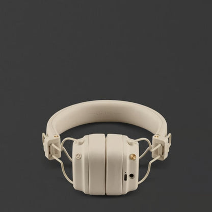 Marshall Major V trådløse on-ear-høretelefoner, Cream