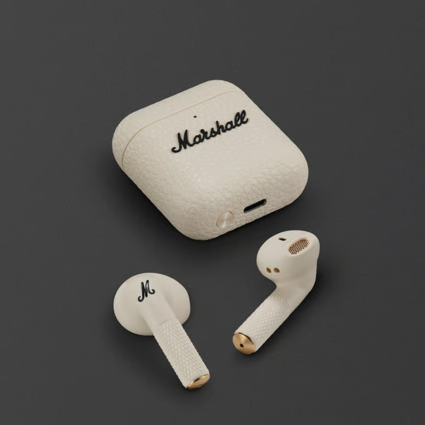 Marshall Minor IV trådløse in-ear-høretelefoner, Cream