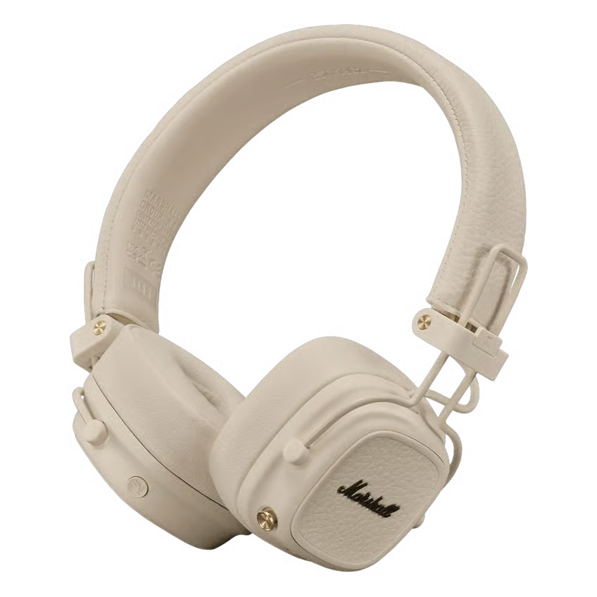 Marshall Major V trådløse on-ear-høretelefoner, Cream