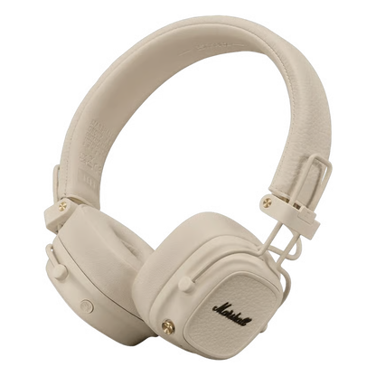 Marshall Major V trådløse on-ear-høretelefoner, Cream