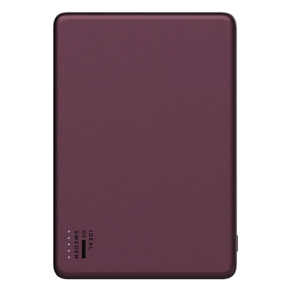 IDEAL OF SWEDEN Slim Powerbank MagSafe 5000 mAh, Cherry Lacquer