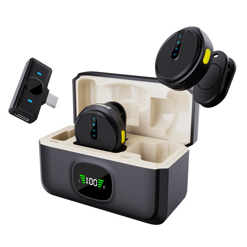 Nomadelic Cast 100 trådløst mikrofonkit med USB-C, 2-pak