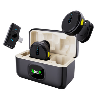 Nomadelic Cast 100 trådløst mikrofonkit med USB-C, 2-pak