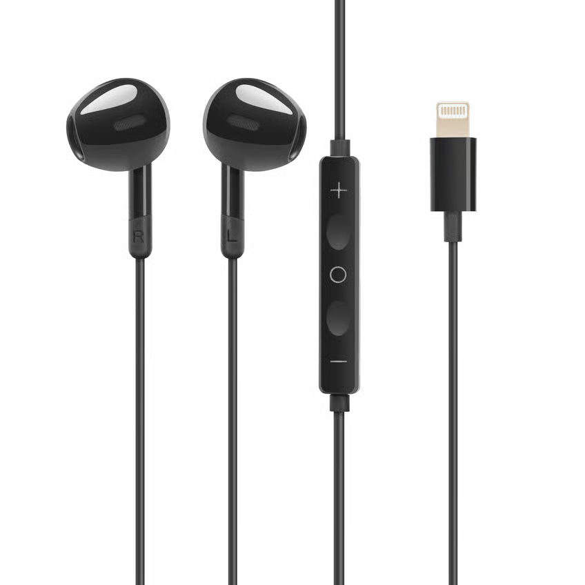 Nomadelic Lightning-høretelefoner Solo 160, Sort