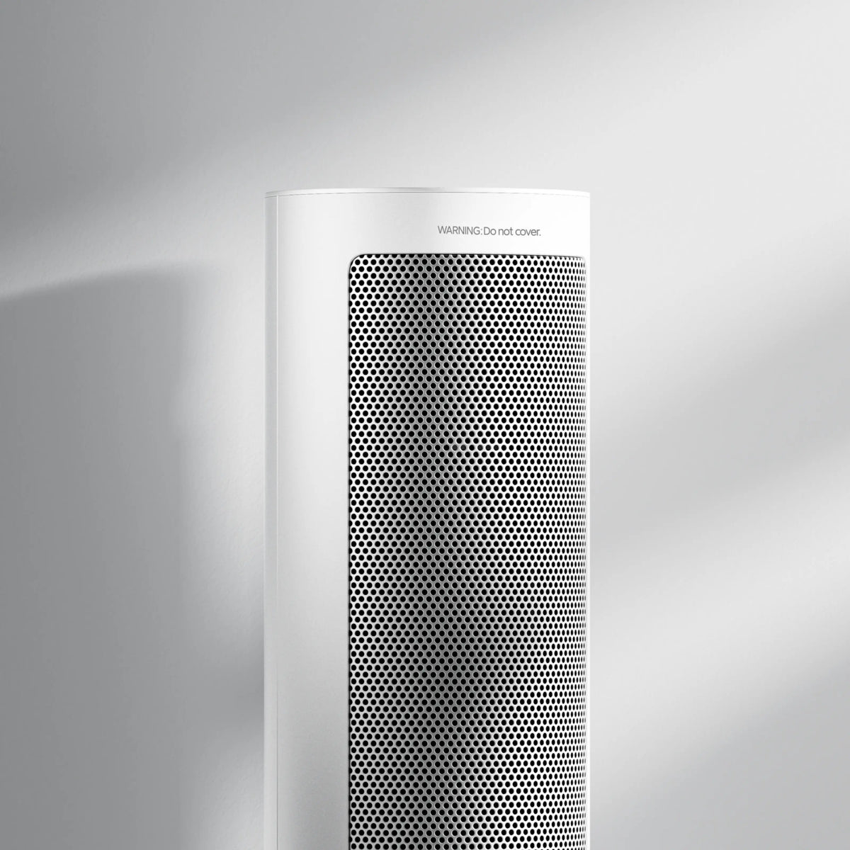 Xiaomi varmeblæser EU PTC-varmeblæser 2000 W sort frontgitter – mærkat ADVARSEL: Må ikke dækkes til.