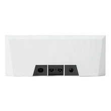 Bagsiden af Starlink Standard Kit (Gen 4)-routeren med strøm- og Ethernet-port.