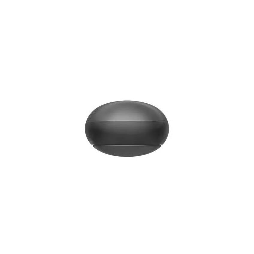 Sort, oval PLAUD NotePin S-diktafon med MEMS-mikrofon til AI-transskribering.