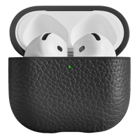 Woolnut læderetui til AirPods 5, Sort