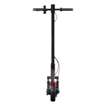 Brugt sort Xiaomi Electric Scooter Elite NE med rødt bremselys og synligt kabel.