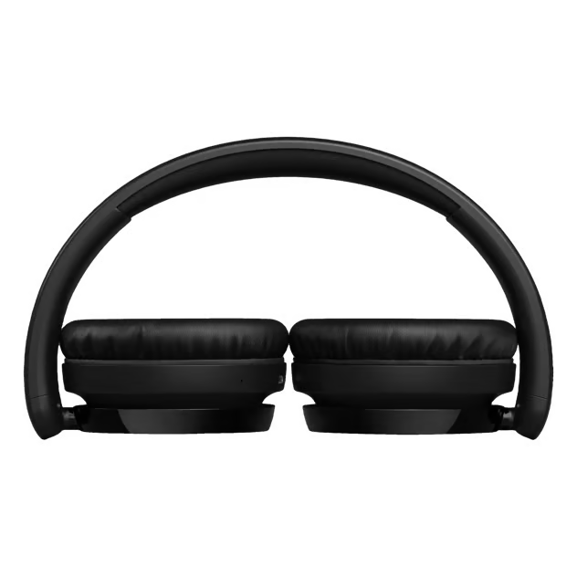Philips 5000-serien trådløse over-ear-hovedtelefoner i sort med Bluetooth 5.3, vist sammenfoldet.