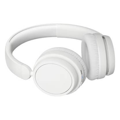 Hvide trådløse over-ear-hovedtelefoner fra Philips 5000-serien med Bluetooth 5.3 og lang batteritid.