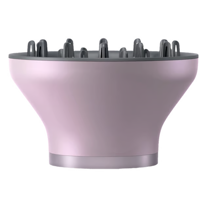 Lille diffusor til Philips 7000-serien BHD723/10 hårtørrer med mørkegrå inderside, pigge og ThermoShield Advanced.