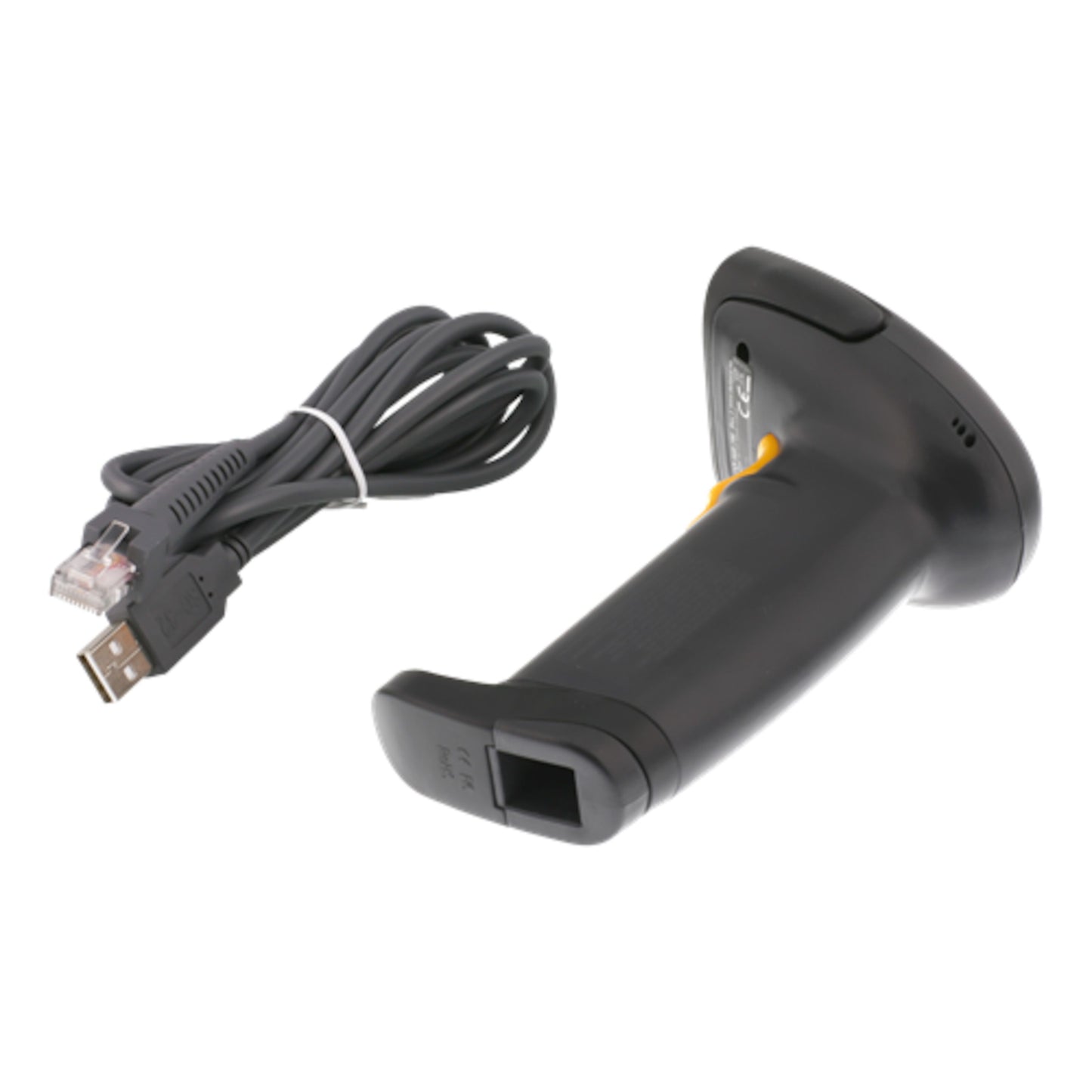 Deltaco DUR-798 stregkodelæser sort, inkl. snoet USB-kabel.